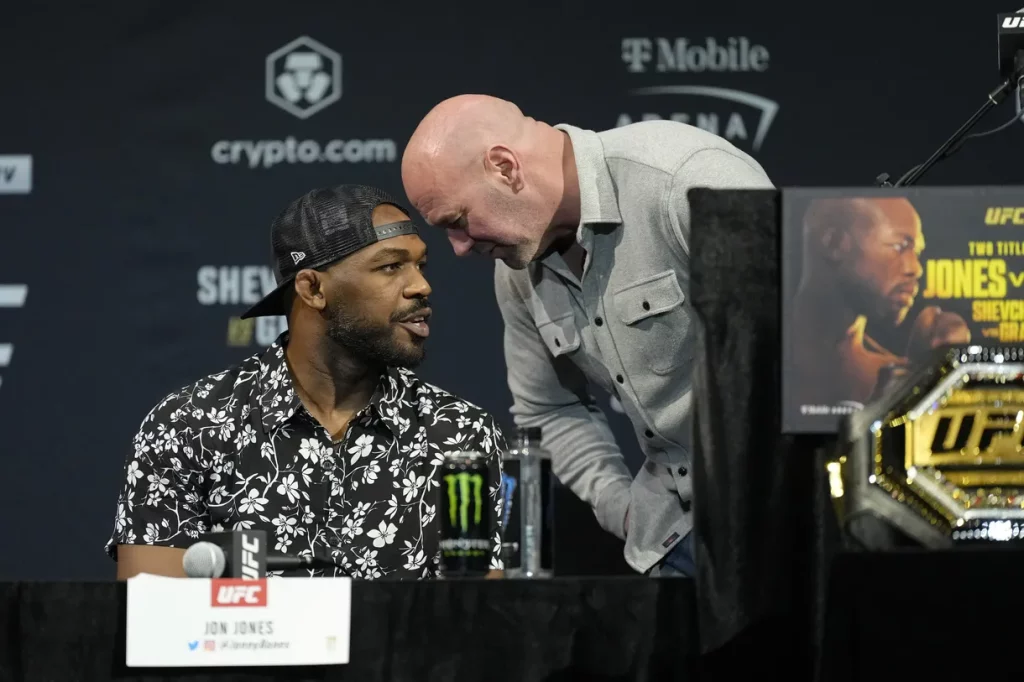 Jon Jones Dana white