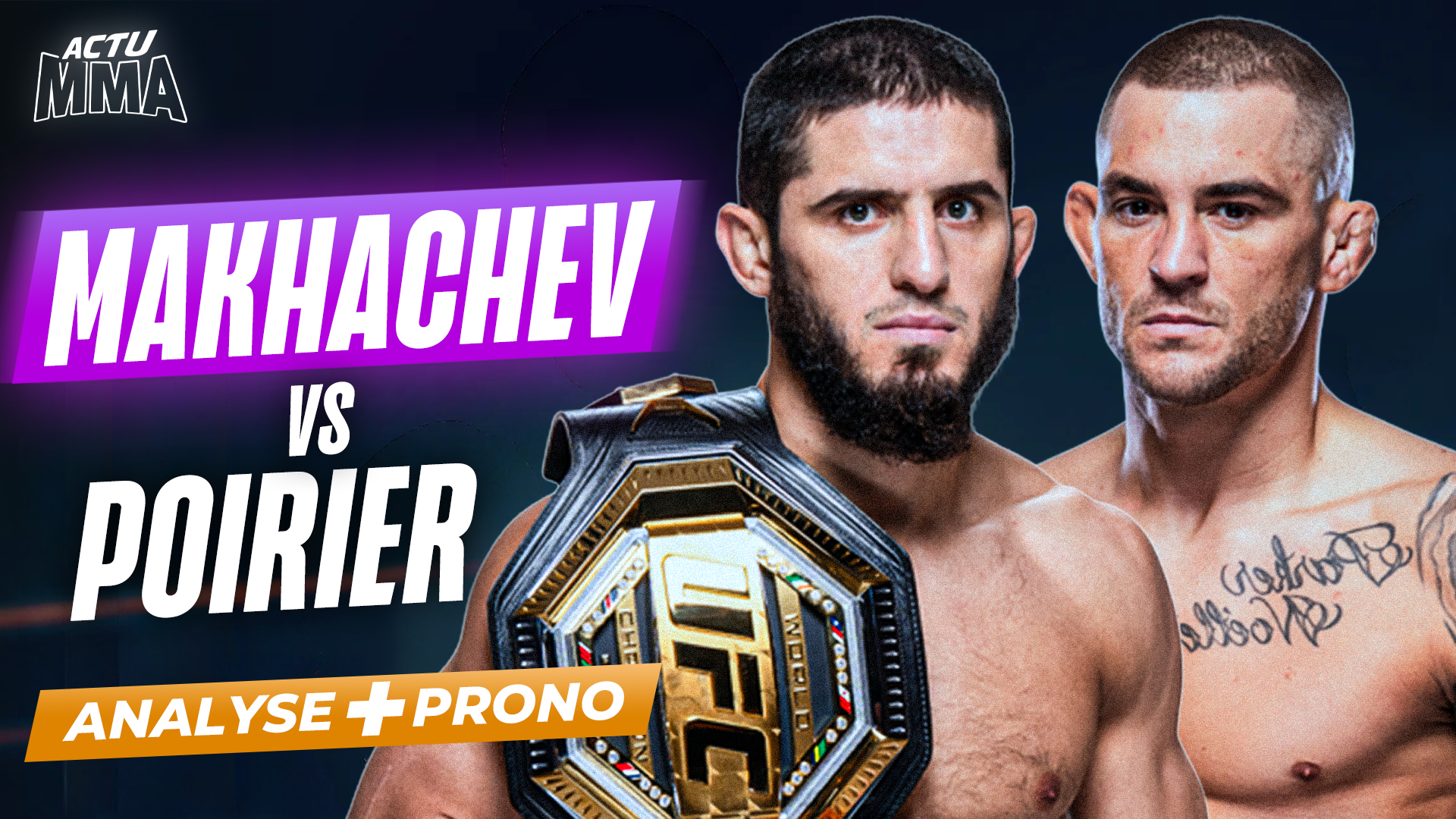 makhachev poirier pronostic