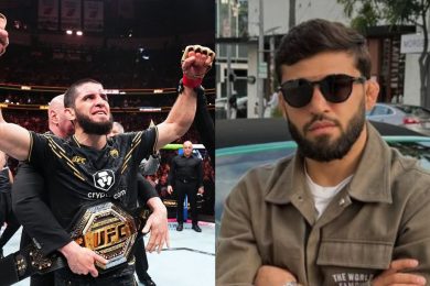 Arman-Tsarukyan-f&eacute;licite-Islam-Makhachev-apr&egrave;s-sa-victoire-&agrave;-l-UFC-302-puis-&eacute;voque-ses-objectifs