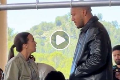 Ciryl-Gane-tournage-film-UFC-MMA-Vid&eacute;o
