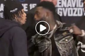 Gervonta-Davis-Frank-Martin-face-à-face-Boxe-Vidéo