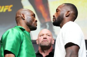 Kamaru Usman et Leon Edwards.