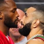 Leon Edwards s'est incliné par soumission face à Sean Brady cette nuit lors de l'UFC Londres. Le champion actuel de la division, Belal Muhammad, en a profité pour humilier son ancien adversaire.