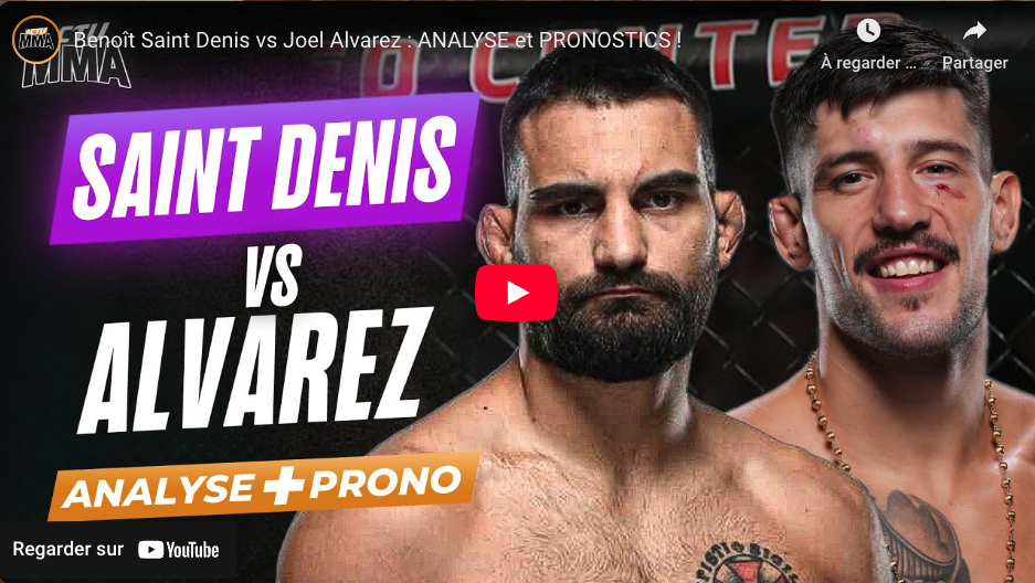 UFC 315 Benoît Saint Denis Joel Alvarez
