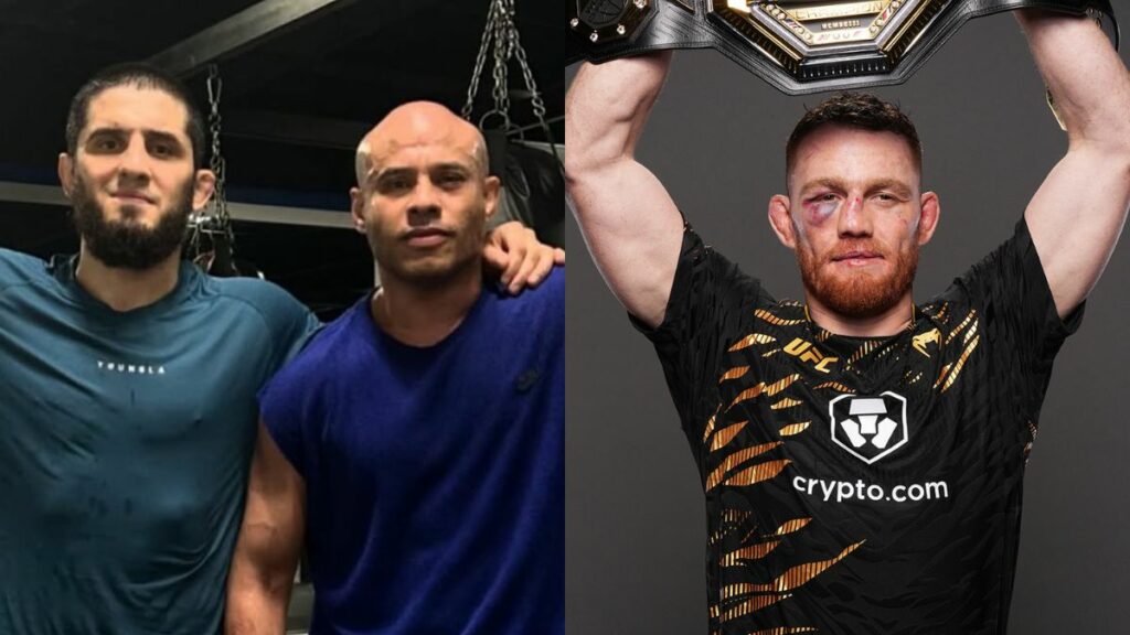 Islam Makhachev se retrouve déjà face à Jack Della Maddalena pour un combat pour le titre des poids mi-moyens. Un duel que son équipe ne prend pas à la légère.