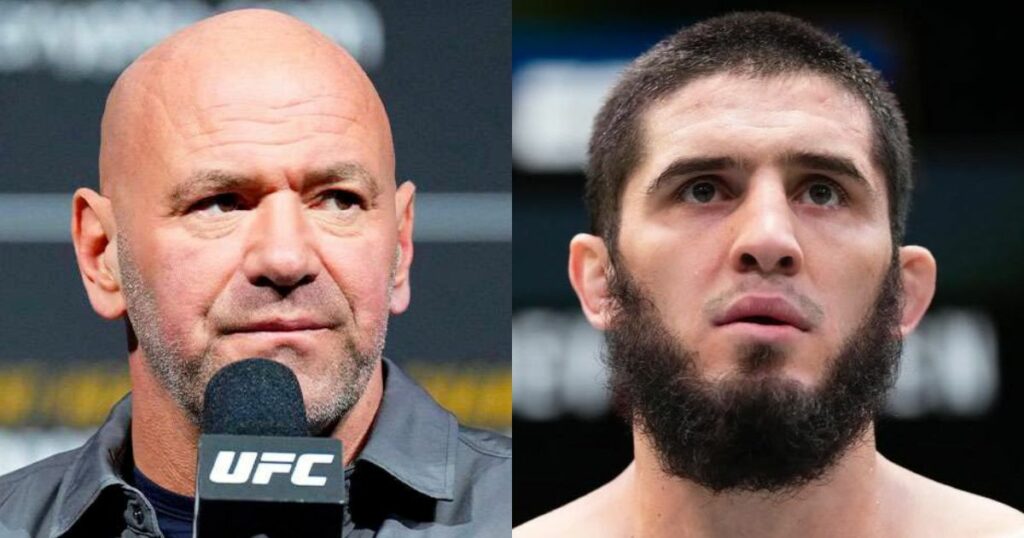 Dana White semble confirmer le prochain adversaire d'Islam Makhachev et le lieu du combat