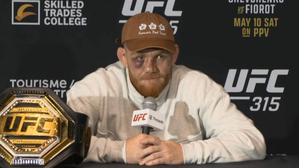 Jack Della Maddalena a détrôné Belal Muhammad lors de l'UFC 315, à Montréal. En conférence de presse, l'Australien a réagi à sa victoire.