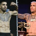 Charles Oliveira et Ilia Topuria vont s’affronter lors du main event de l’UFC 317 pour la ceinture vacante des poids légers, et la tension monte toujours autant entre les deux.