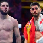 Ilia Topuria pense d&eacute;j&agrave; &agrave; l&rsquo;avenir alors qu&rsquo;il se pr&eacute;pare pour le combat pour le titre vacant des poids l&eacute;gers de l&rsquo;UFC contre Charles Oliveira &agrave; l&rsquo;UFC 317.