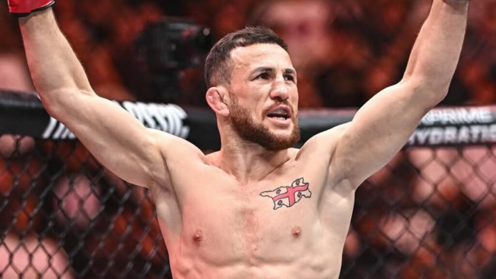 Le champion Merab Dvalishvili affirme qu’un nom clé a joué un rôle majeur dans le succès de son camp d’entraînement pour l’UFC 316.