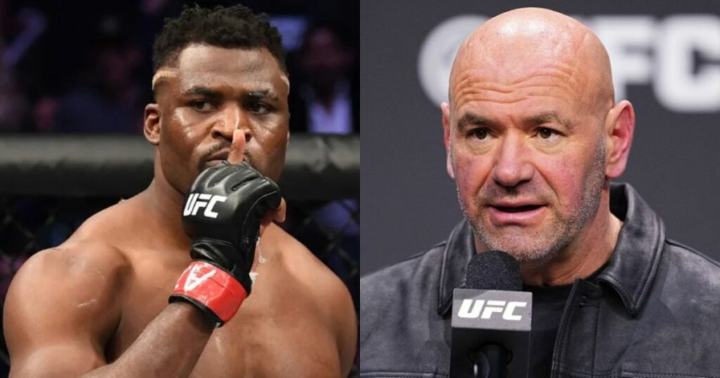 Francis Ngannou répond à Dana White au sujet de son retour à l'UFC