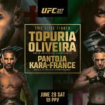 UFC 317 - Topuria vs. Oliveira : la carte, les horaires et comment regarder