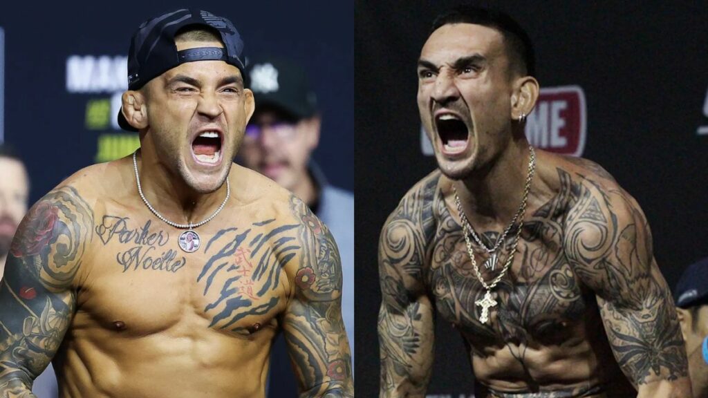 Paddy Pimblett pense que le combat de retraite de Dustin Poirier face à Max Holloway lors de l’UFC 318 pourrait ne pas tourner en faveur de 'The Diamond'.
