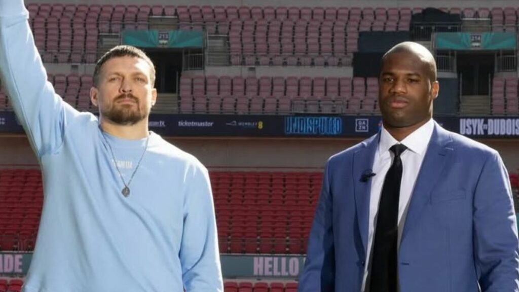 L’ancien champion du monde des poids lourds Tyson Fury a partagé son pronostic pour le duel au sommet de la division : Oleksandr Usyk vs Daniel Dubois.