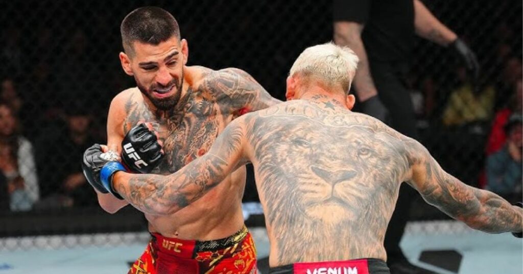 Charles Oliveira honnête sur la puissance d'Ilia Topuria : "Parmi tous mes adversaires..."