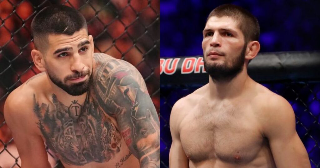 Un expert cash sur les chances que Khabib aurait eu face à Ilia Topuria : "Je le vois se faire..."