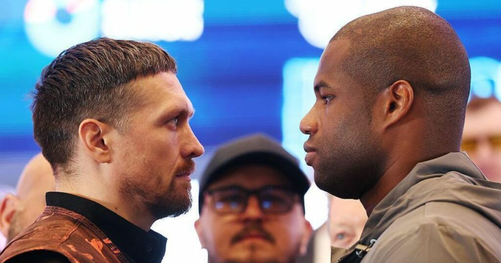 L'ex-adversaire de Daniel Dubois Joe Joyce donne un pronostic clair pour la revanche contre Usyk