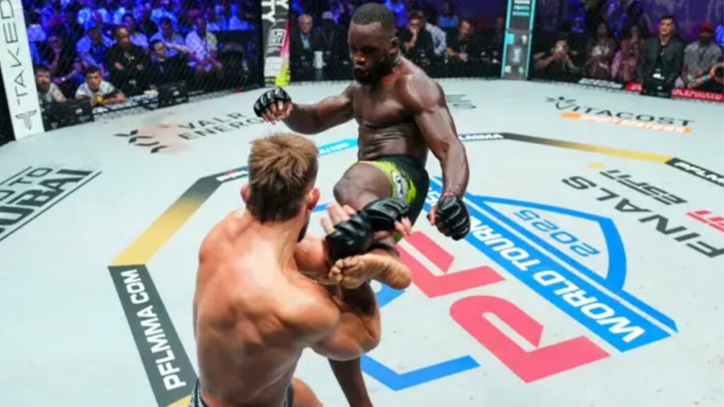 Le frère de Leon Edwards impressionne avec un headkick dévastateur au PFL