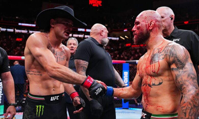 Diego-Lopes-altercation-Jean-Silva-ufc-noche