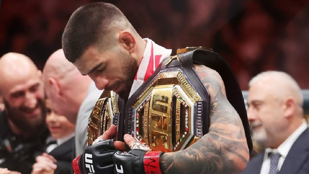 Topuria donne desprécisions sur ses discussions avec l'UFC et son futur adversaire