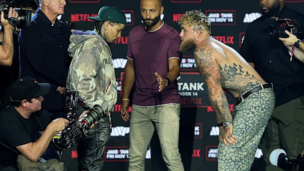 Le premier face à face entre Jake Paul et Gervonta Davis