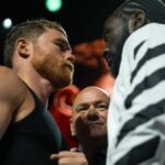 Le face-à-face électrique entre Canelo Alvarez et Terence Crawford