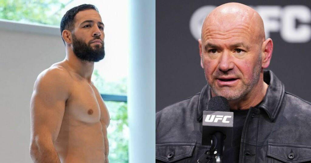Dana White sans détour sur le physique de Nassourdine Imavov : "On dirait qu'il est..."