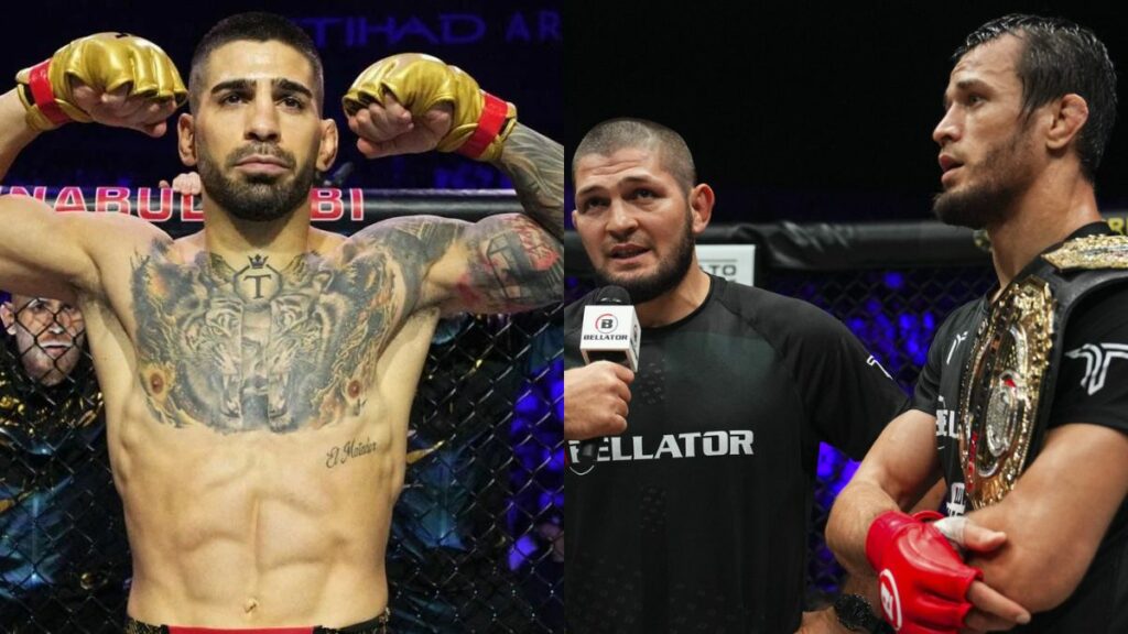 Khabib désigne le meilleur combattant entre Ilia Topuria et Usman Nurmagomedov
