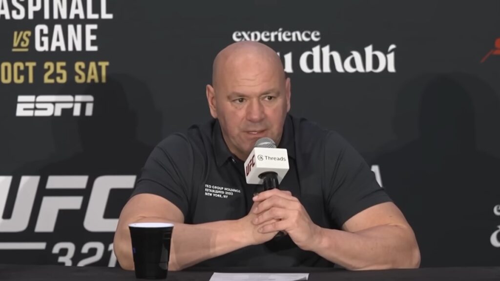 Dana White remonté contre la prestation de Jailton Almeida