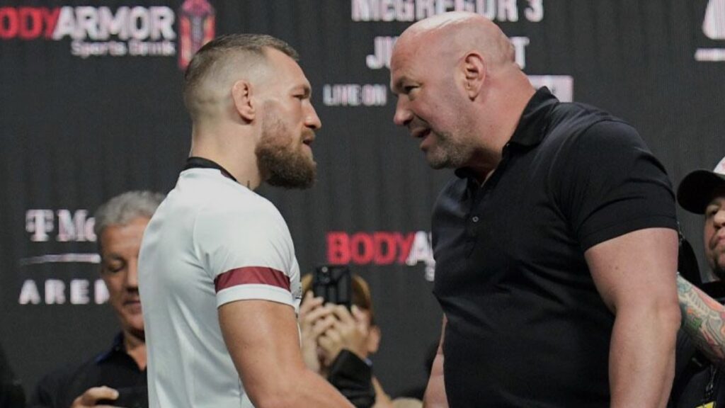 Dana White réagit pour la première fois à la suspension de Conor McGregor