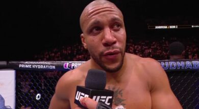 Fernand-Lopez-réaction-no-contest-Ciryl-Gane-Aspinall-ufc-321