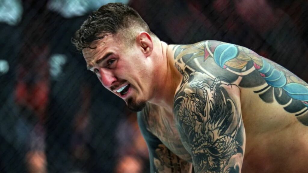 Dustin Poirier pas convaincu par Tom Aspinall : "Si je devais faire un pronostic..."
