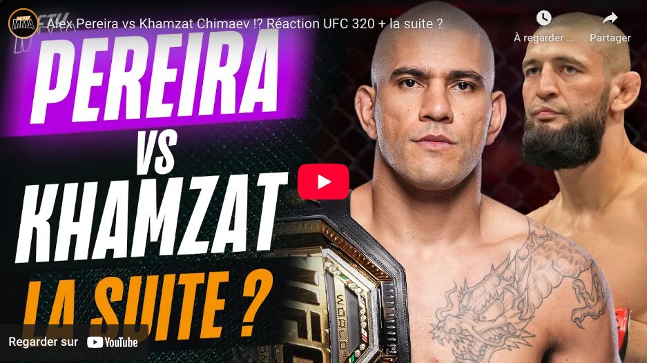 UFC 320 Pereira Ankalaev la suite 