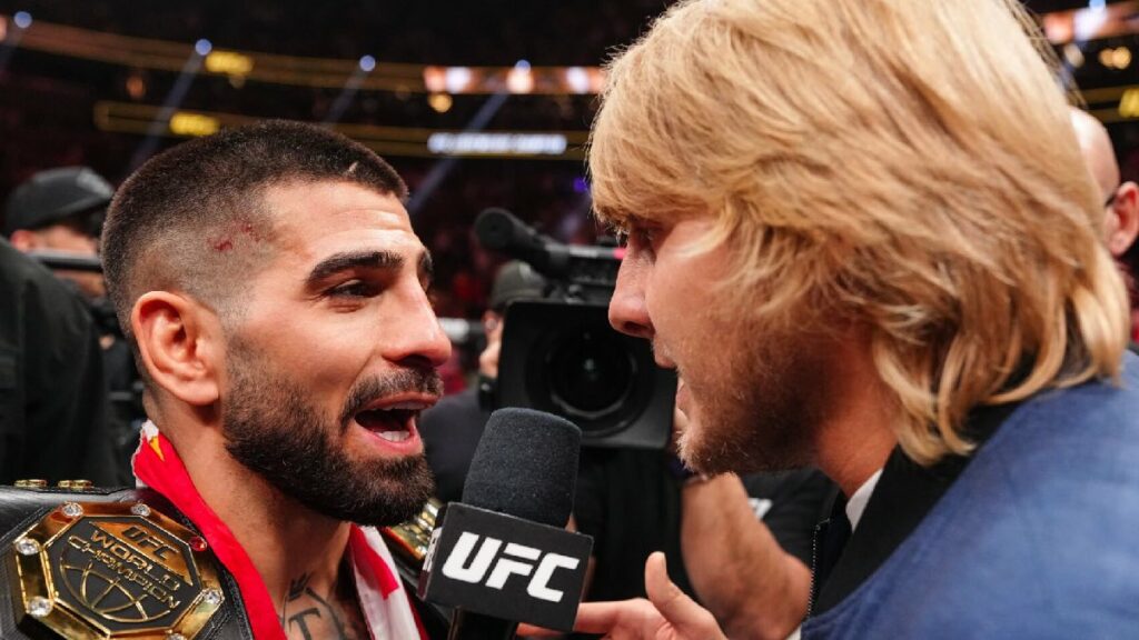 Ilia Topuria et Paddy Pimblett se sont rencontrés, un échange tendu a eu lieu entre les deux