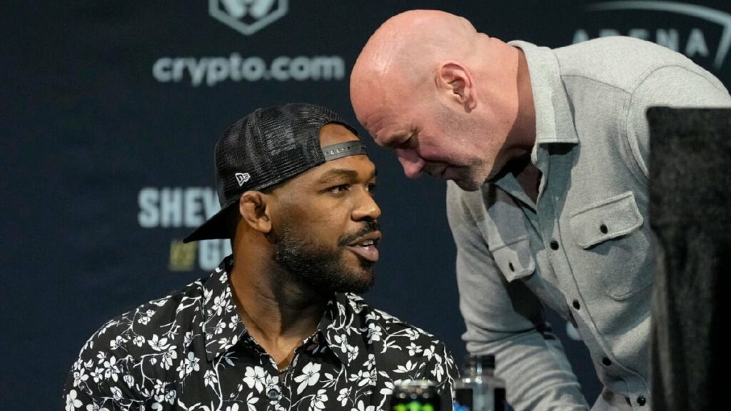 Dana White n'a plus confined en Jon Jones