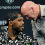 Dana White ferme la porte à Jon Jones pour l’UFC Maison-Blanche : "Je ne peux pas le laisser…" Dana White n'a plus confined en Jon Jones