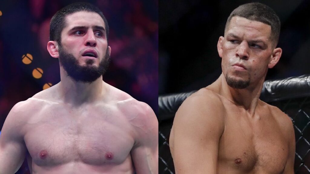 Nate Diaz allume Islam Makhachev