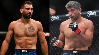 beneil-dariush-confiant-face-à-benoît-saint-denis-ufc-mma