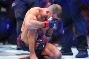 Alexandre-Pantoja-blessure-réaction-ufc-323-Joshua-Van