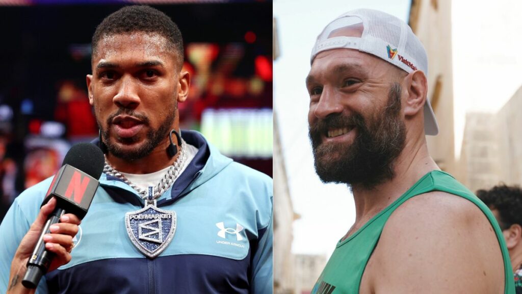 Anthony Joshua répond aux critiques de Tyson Fury