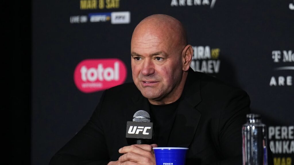 Dana White répond à Tom Aspinall sur sa blessure