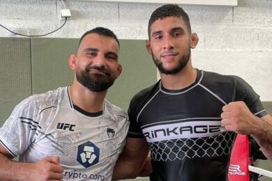Fares-Ziam-combat-contre-Benoît-Saint-Denis-Français-ufc-lightweight