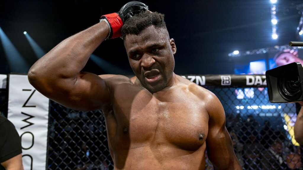 Francis Ngannou réagit aux déclarations de Dana sur leur altercation