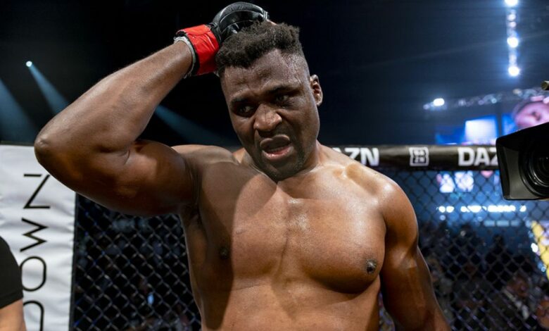 Francis Ngannou réagit aux déclarations de Dana sur leur altercation