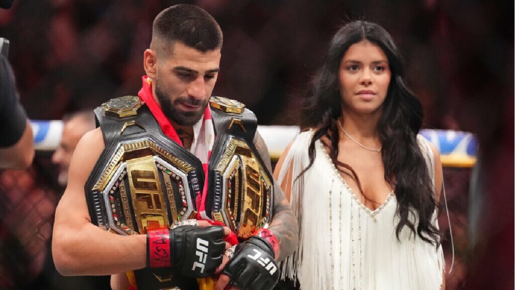 L'ex-femme d'Ilia Topuria porte plainte pour menaces et harc&egrave;lement