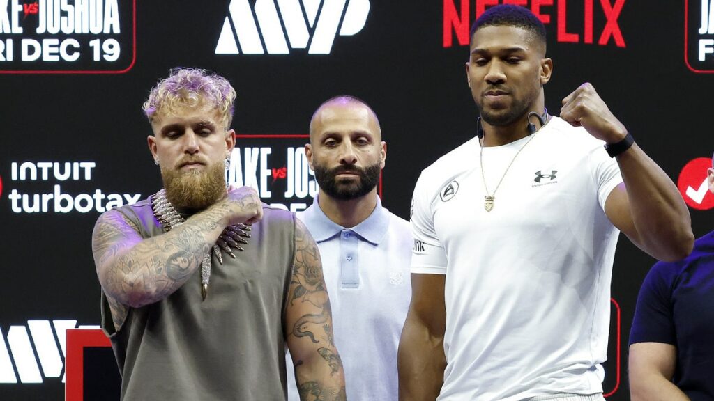 Jake Paul fait un pronostic surprenant pour son combat contre Anthony Joshua
