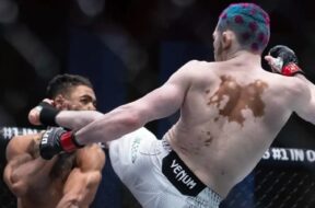 Melquizael-Costa-poids-impressionants-adversaire-Morgan-Charri&egrave;re-ufc