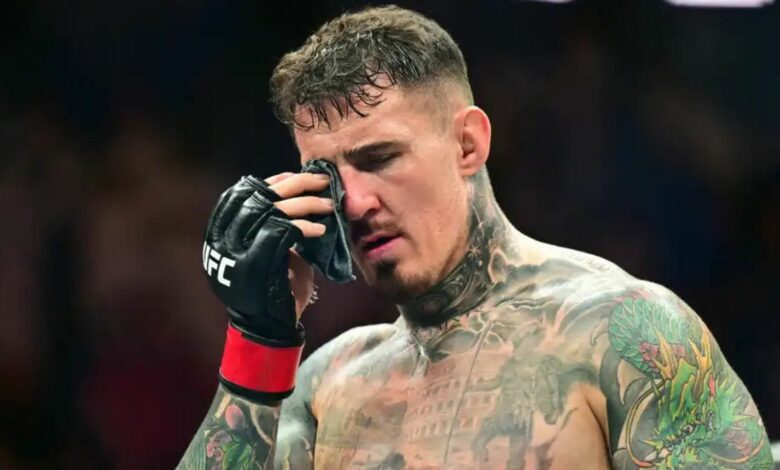 Sean Strickland s&rsquo;en prend violemment &agrave; Tom Aspinall