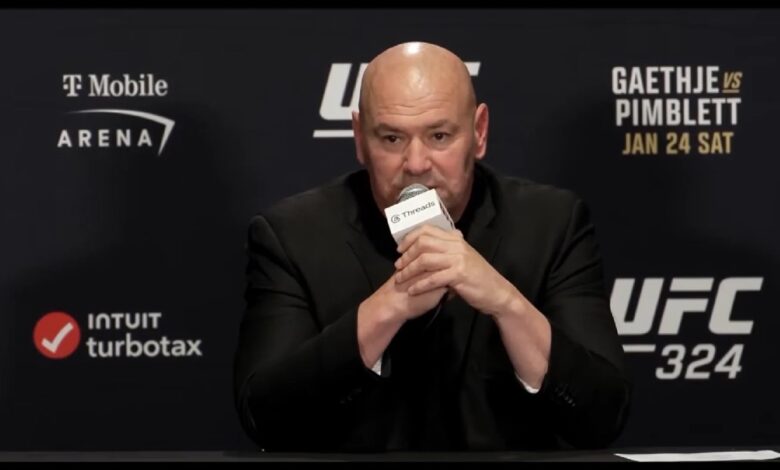 Dana-White-r&eacute;ponse-critique-Paramont-UFC