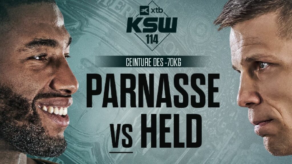 KSW 114 Salahdine Parnasse vs Marcin Held : la carte, les horaires et comment regarder